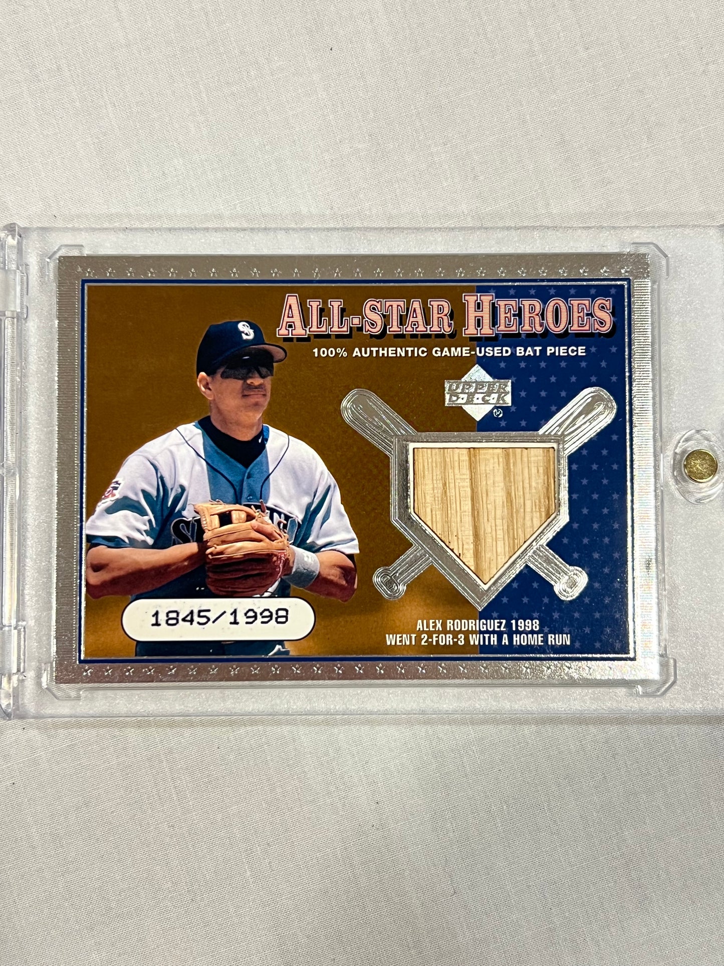 Alex Rodriguez All-Star Heroes Bat /1998