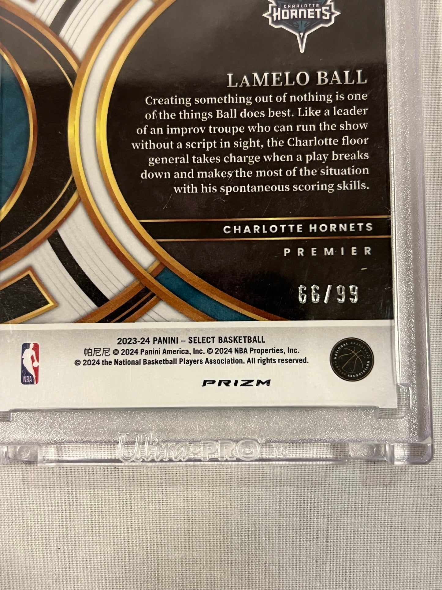 Lamelo Ball Premier Level Blue /99