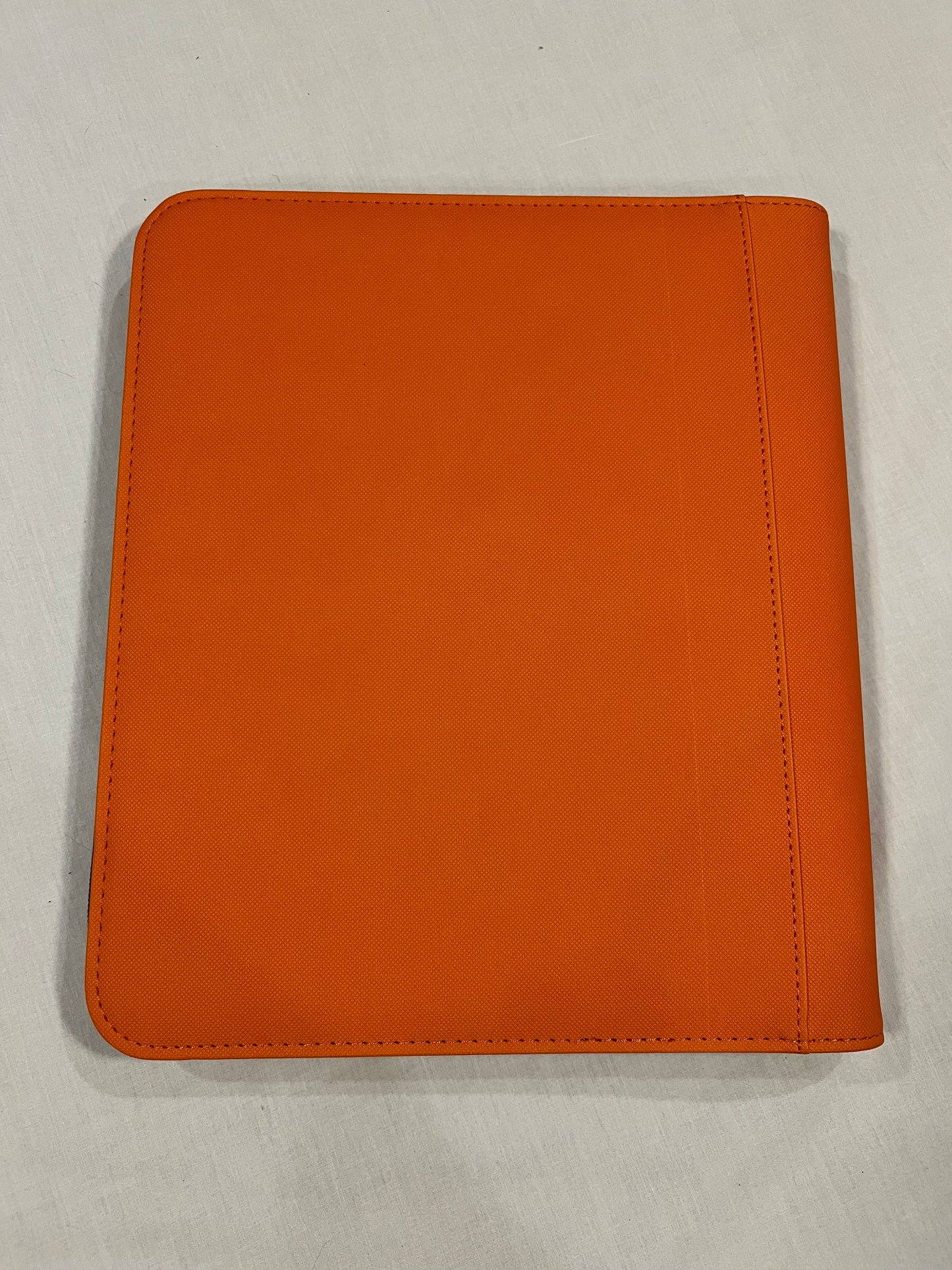 Orange Top Loader Binder