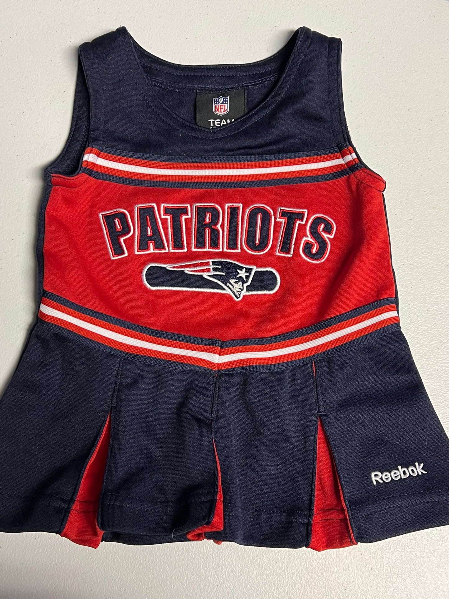 New England Patriots 6/9 M Cheerleader Uniform