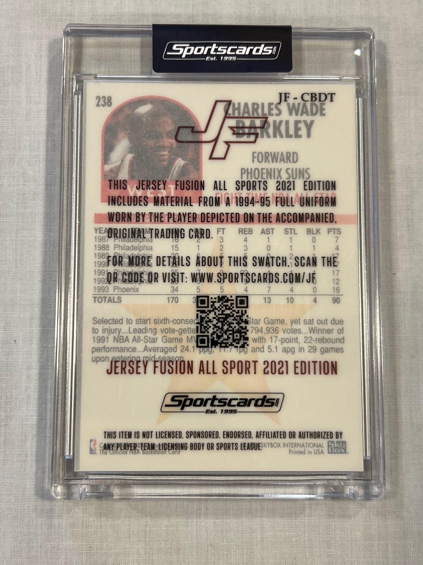 Charles Barkley All-Star Weeknd Patch