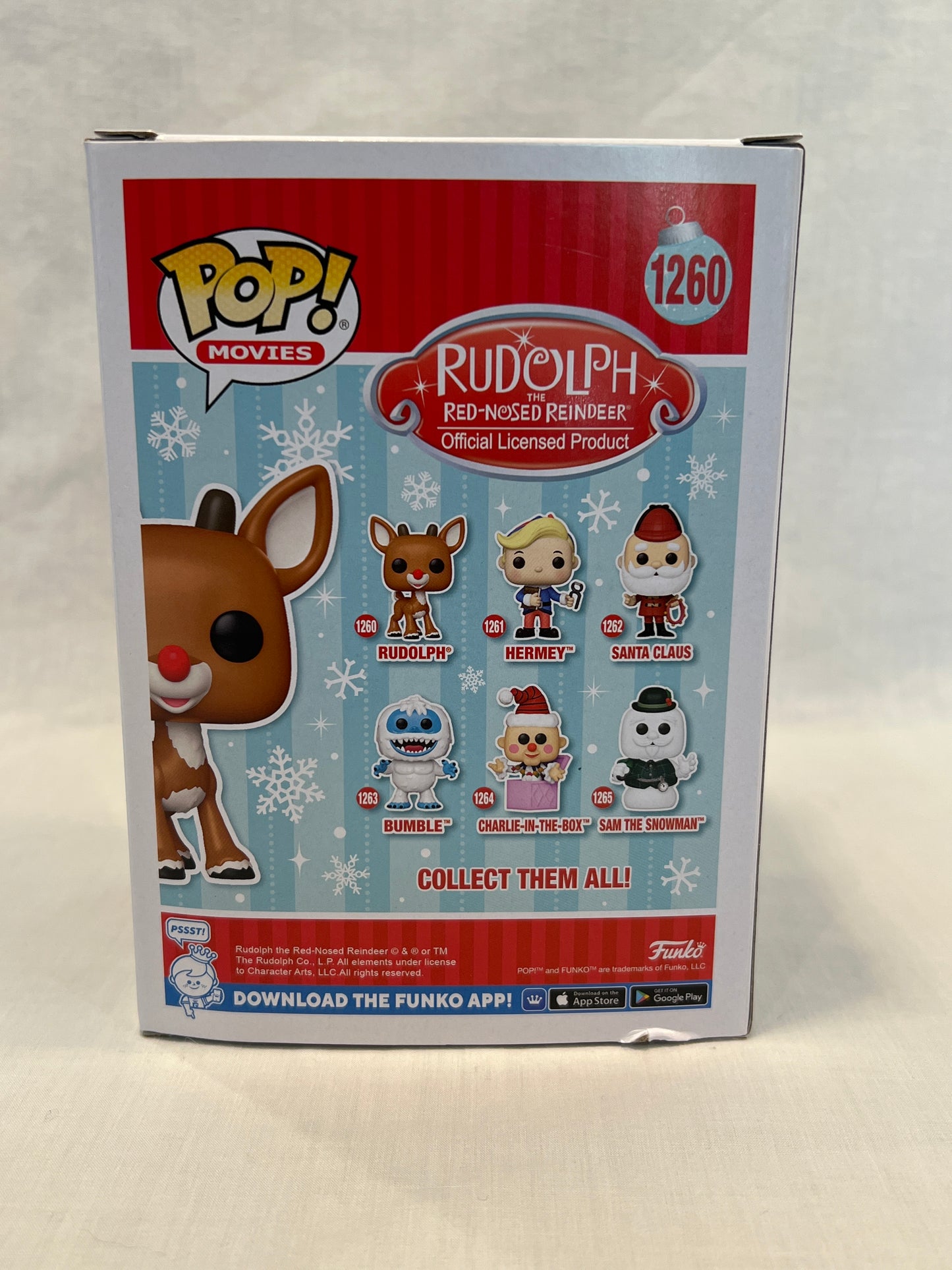 Rudolph Flocked Amazon Exclusive