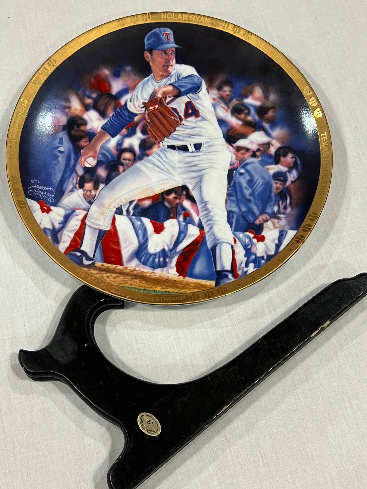 Nolan Ryan 1993 Limited Edition Plate