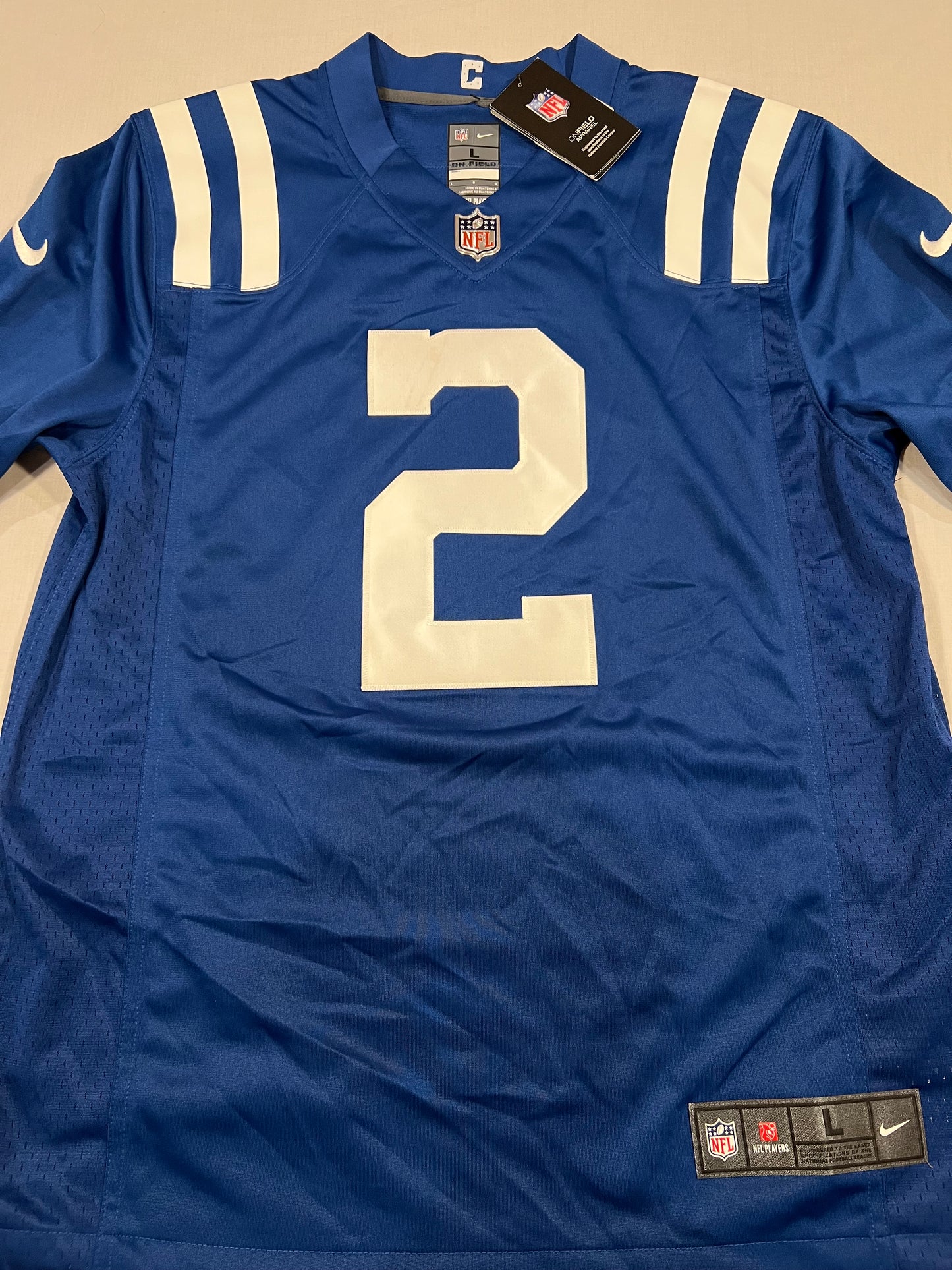 Matt Ryan Colts Nike Vapor Stiched Large Jersey