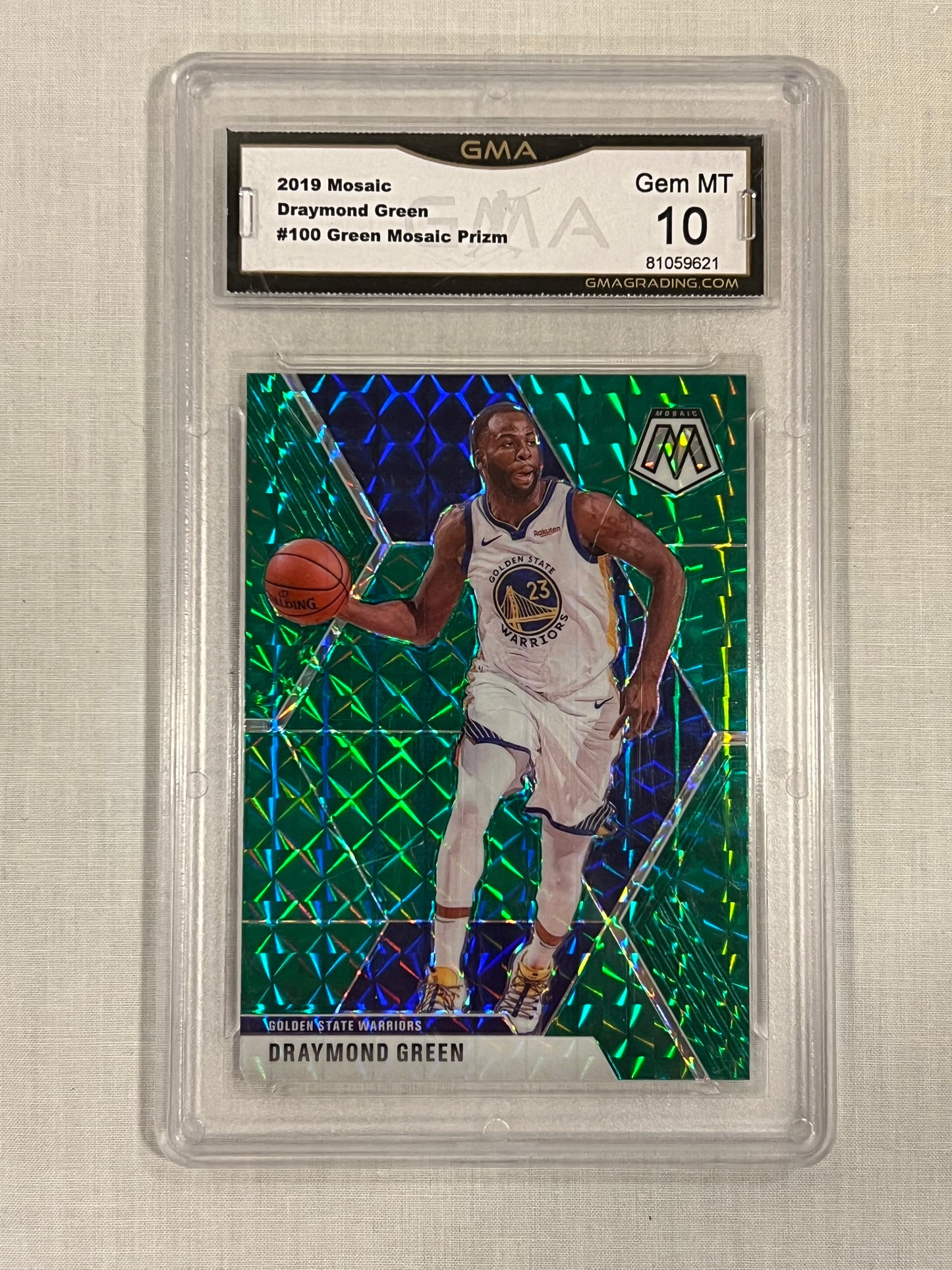 Draymond Green GMA 10 Green Mosaic
