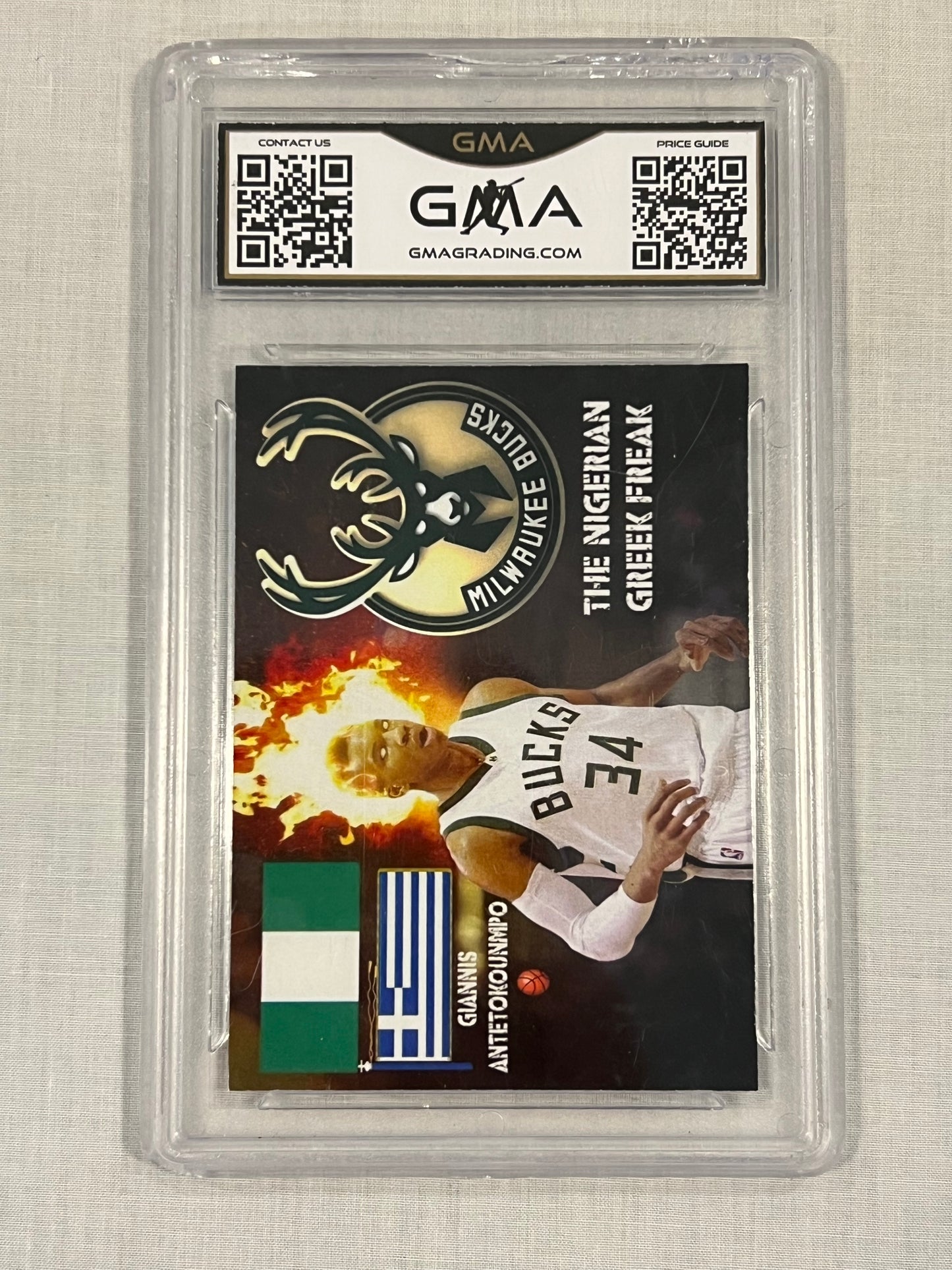 Giannis Antetokounmpo GMA 8 Custom Rookie