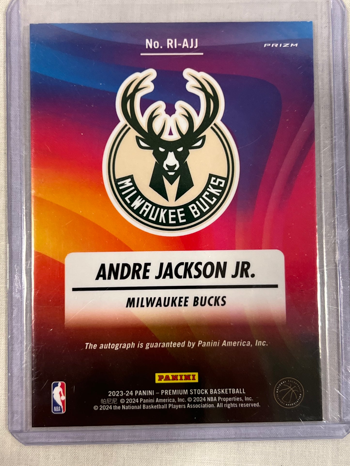 Andre Jackson Jr Rookie Ink