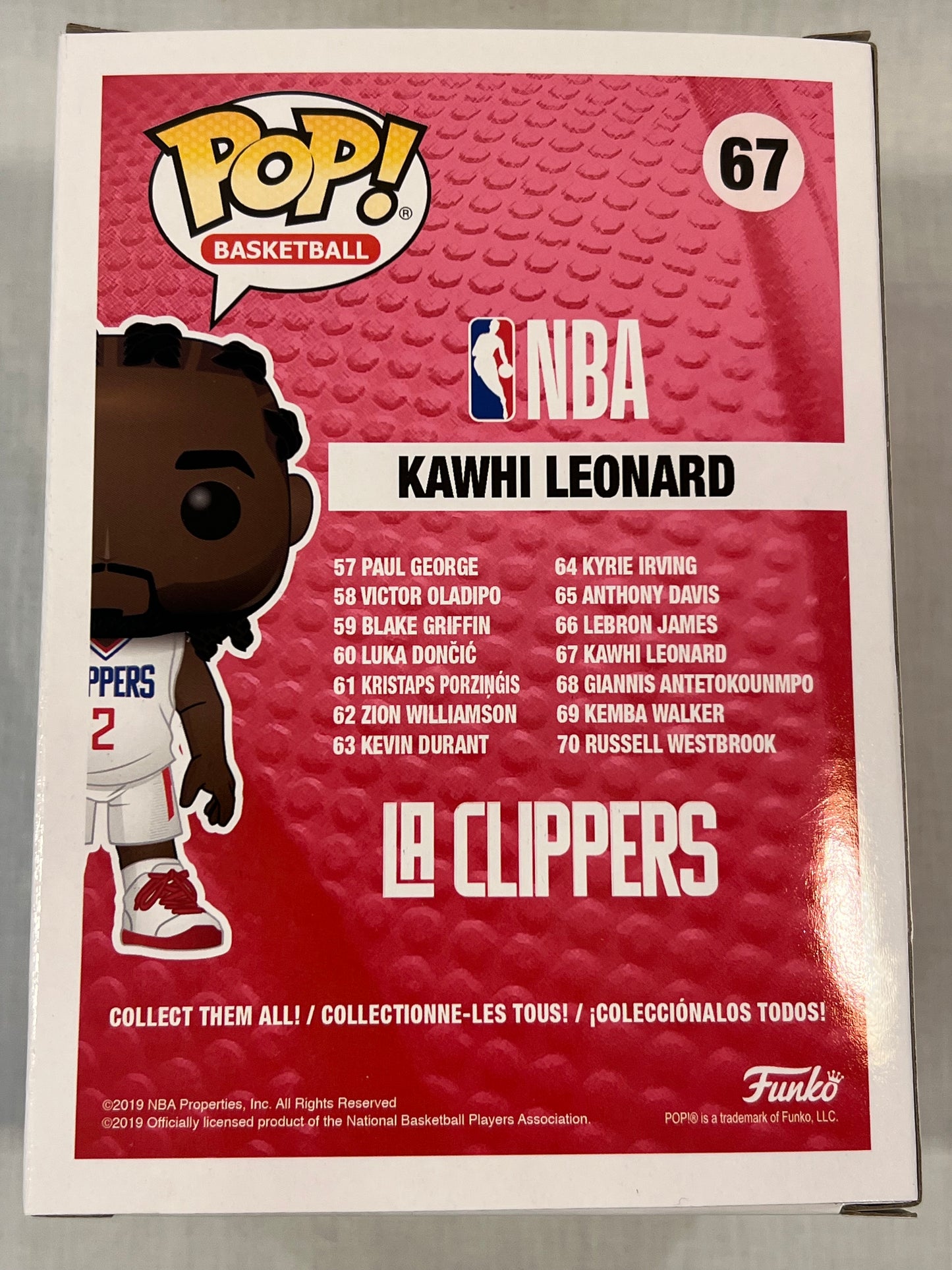 Kawhi Leonard White Jersey
