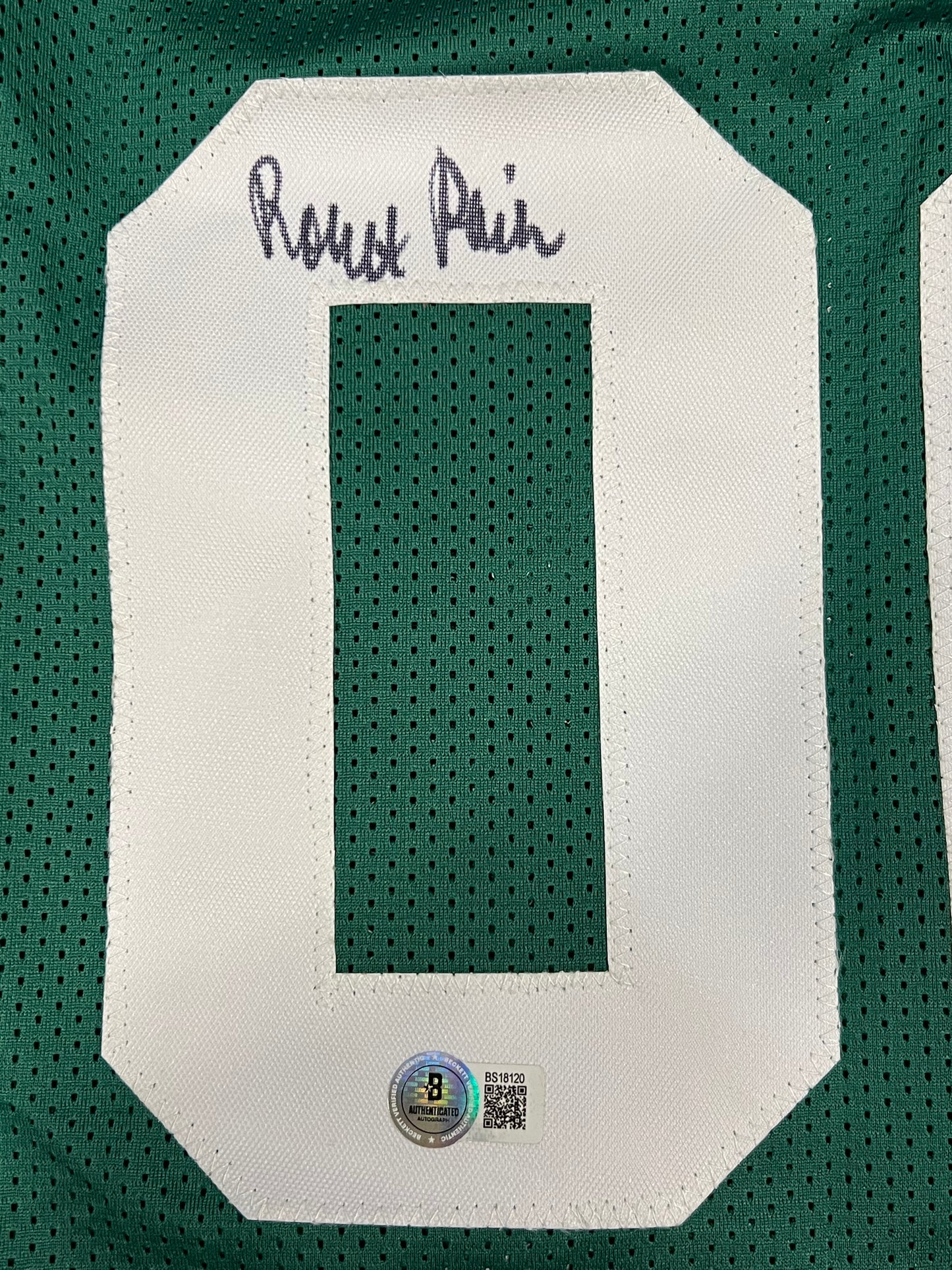 Robert Parish signed Celtics Jersey
