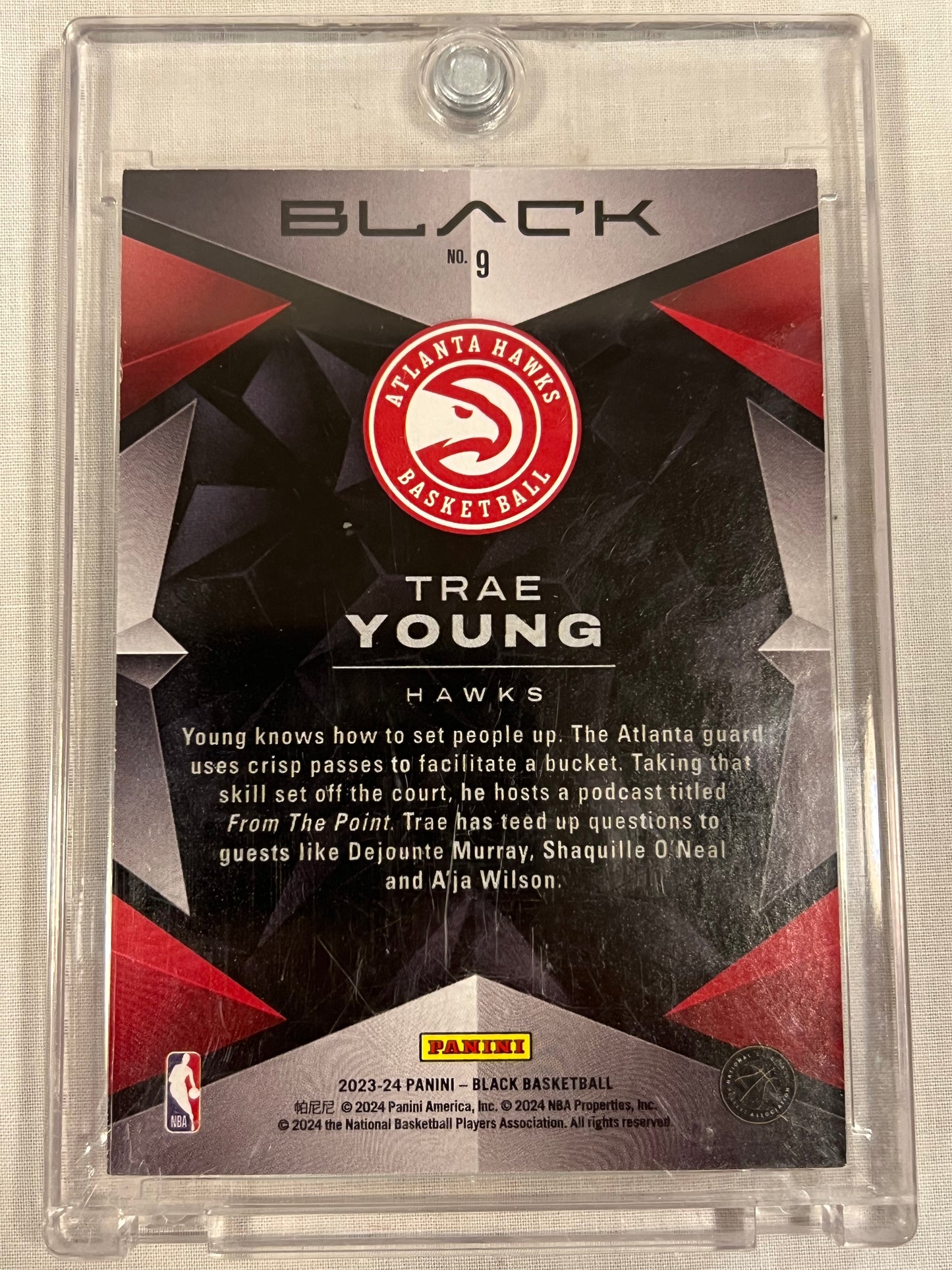 Trae Young Obsidian Black /25