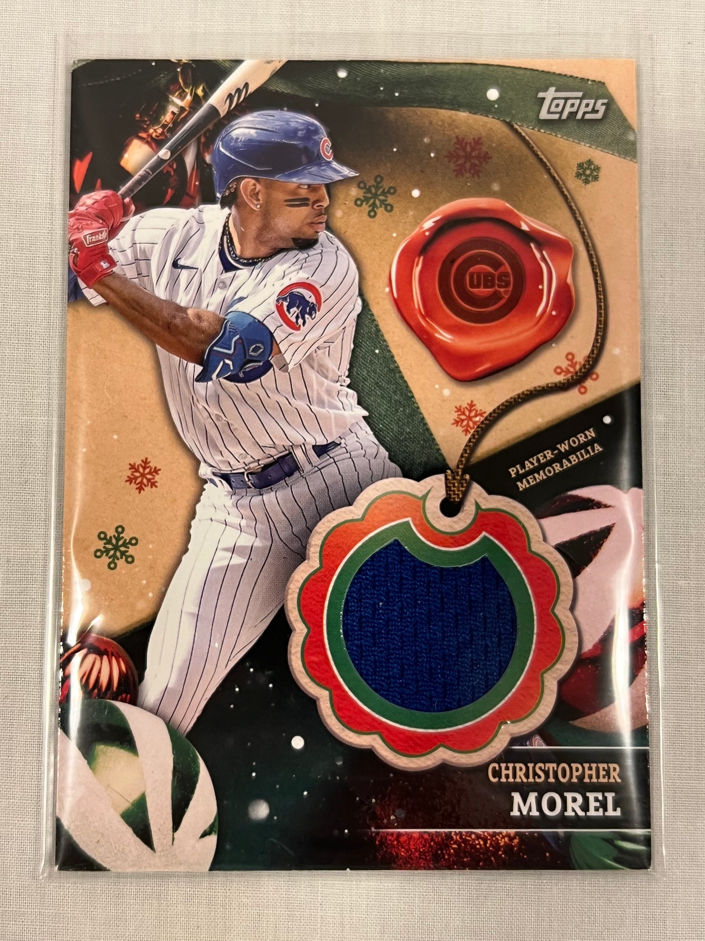 Christopher Morel Christmas Patch