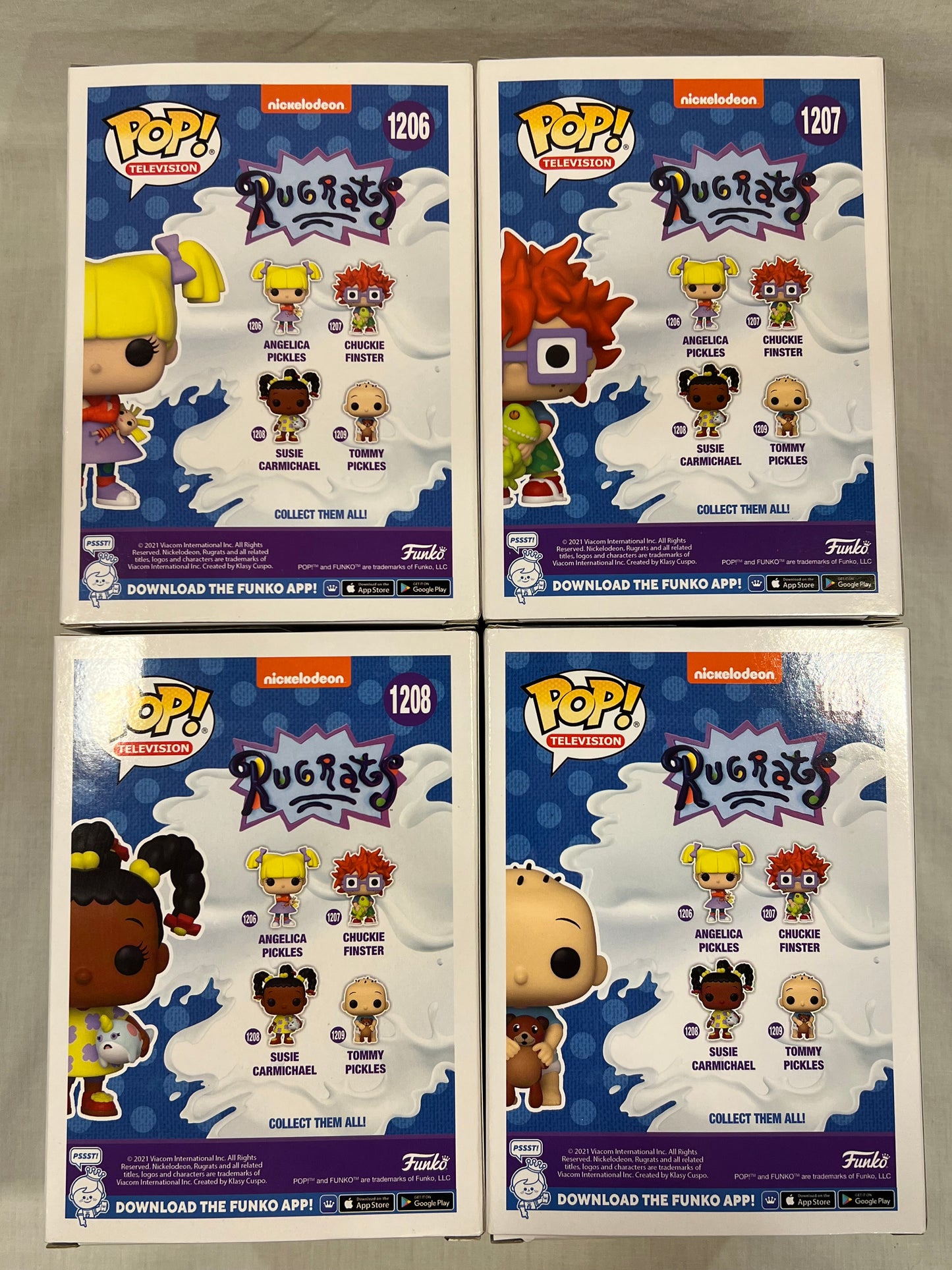 Rugrats Complete Set of 4