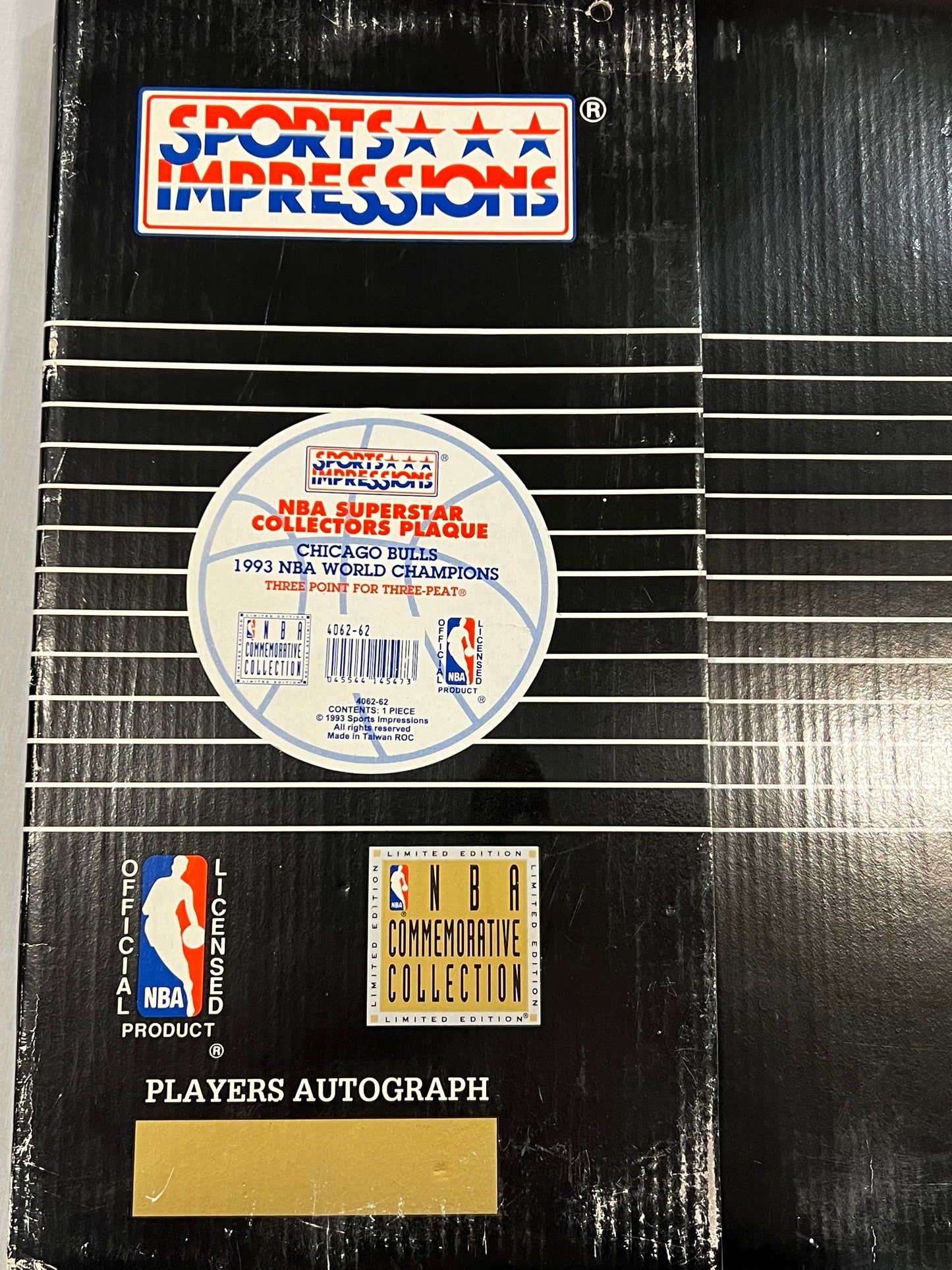 John Paxson Chicago Bulls Plaque