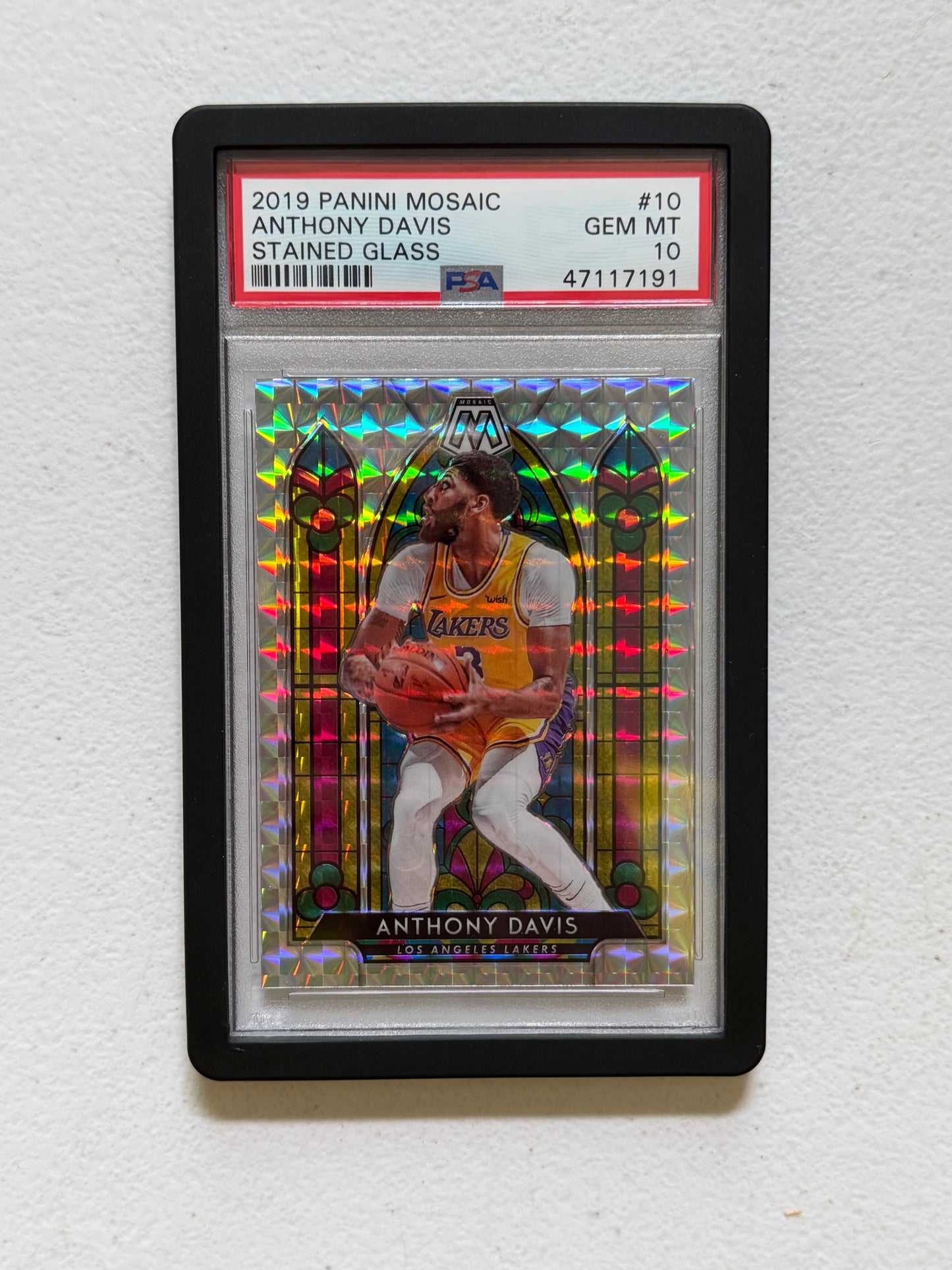 Anthony Davis Stained Glass PSA 10
