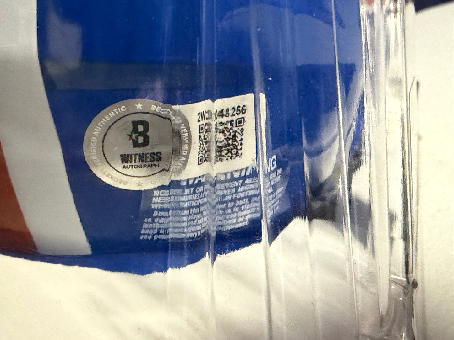 Javonte Williams Signed Mini Denver Broncos Helmet