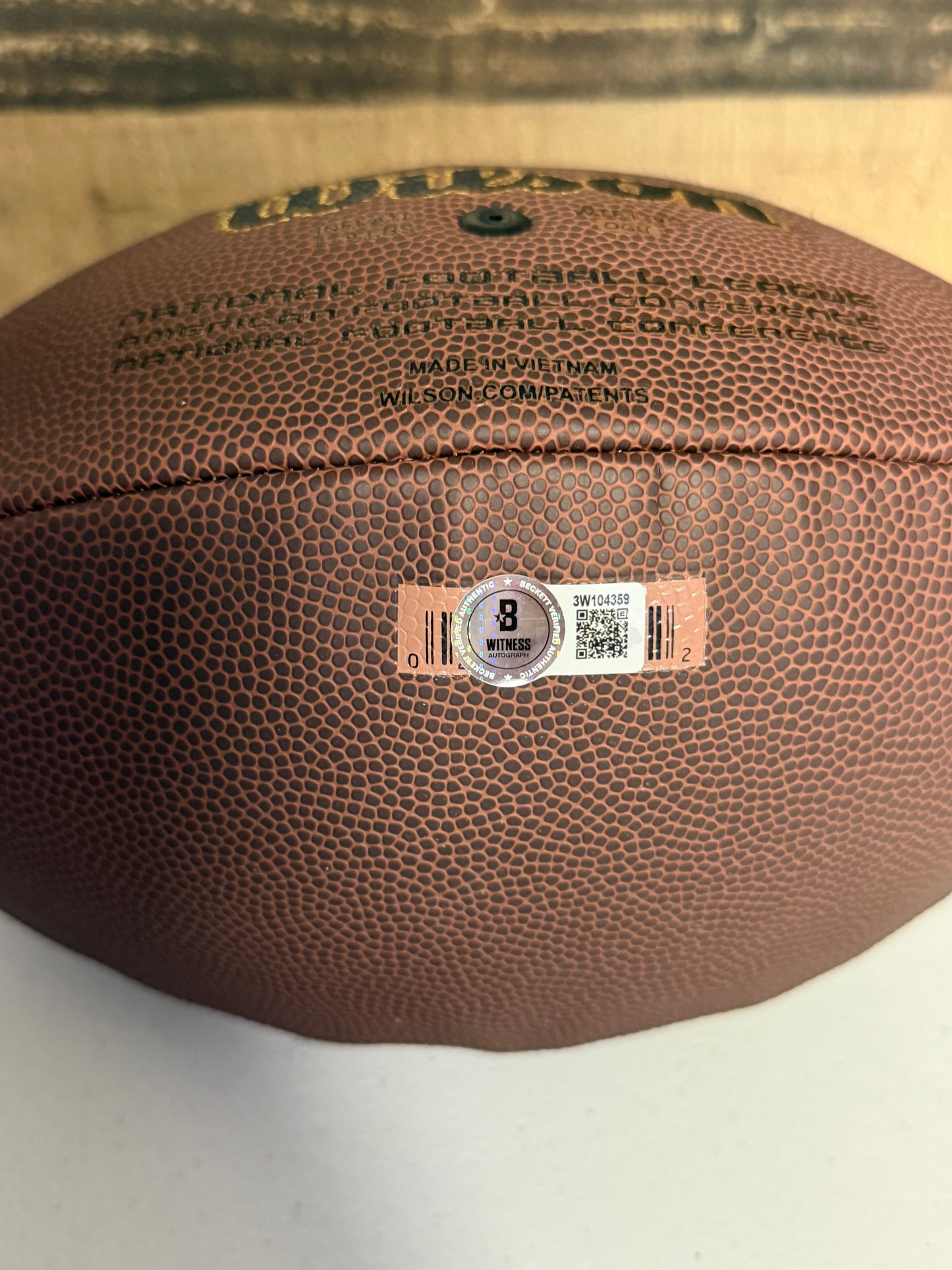 Jamarcus Russell Signed & Certified Football