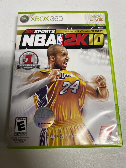 NBA 2K10 XBOX 360