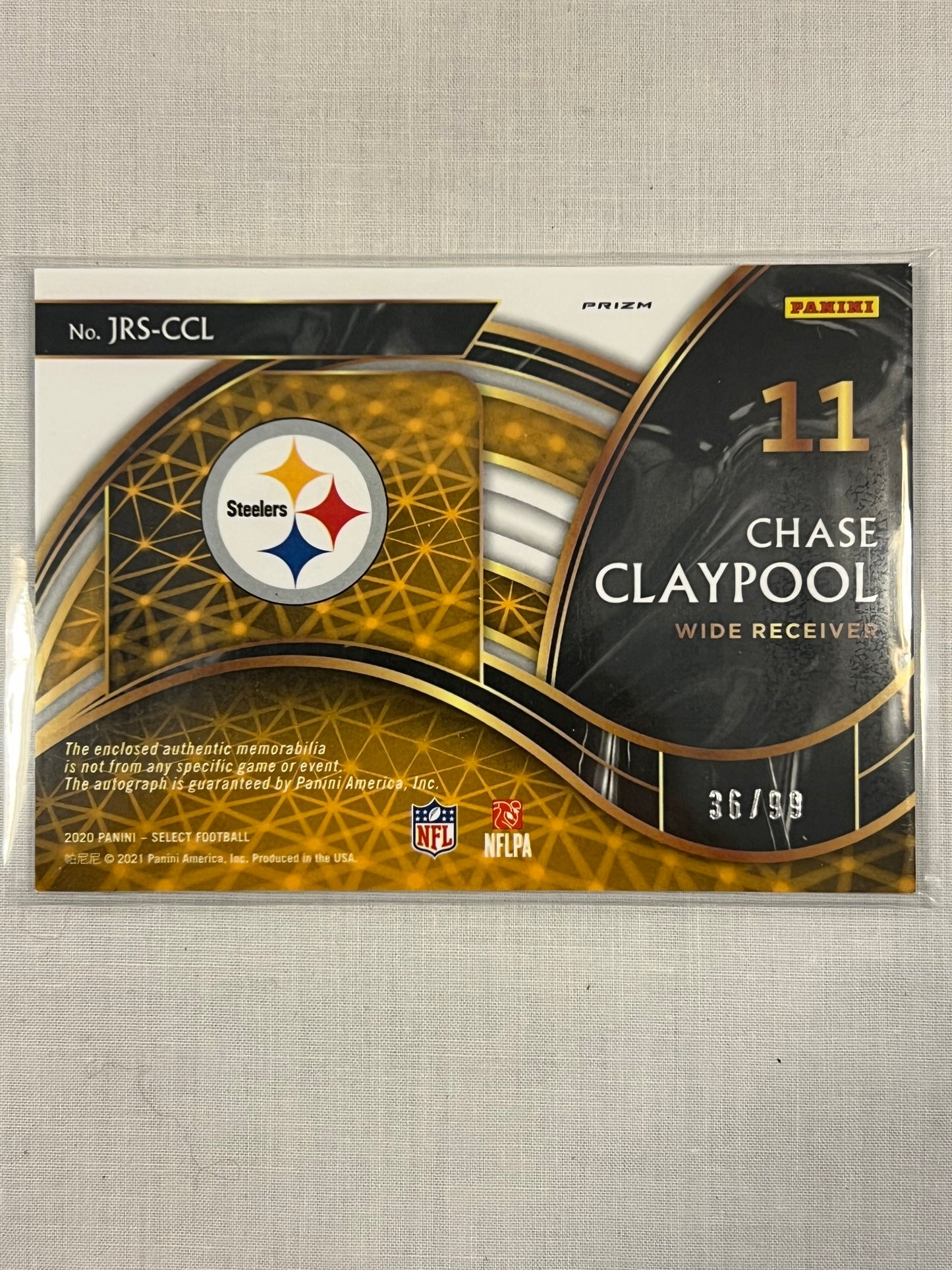 Chase Claypool Select RPA /99