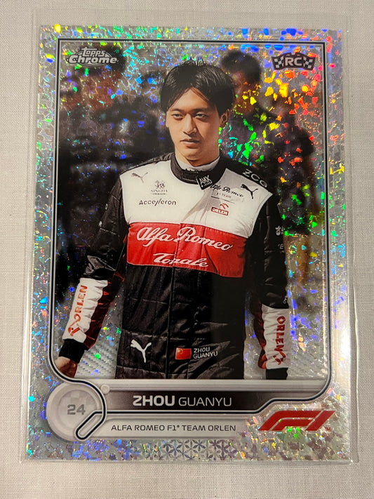 Zhou Guanyu Silver Rookie /299