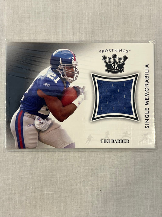 Tiki Barber NY Giants Patch