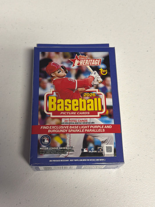 2026 Topps Heritage MLB Hanger