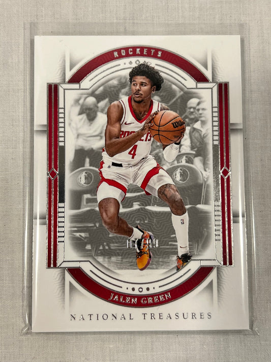 Jalen Green National Treasures /99