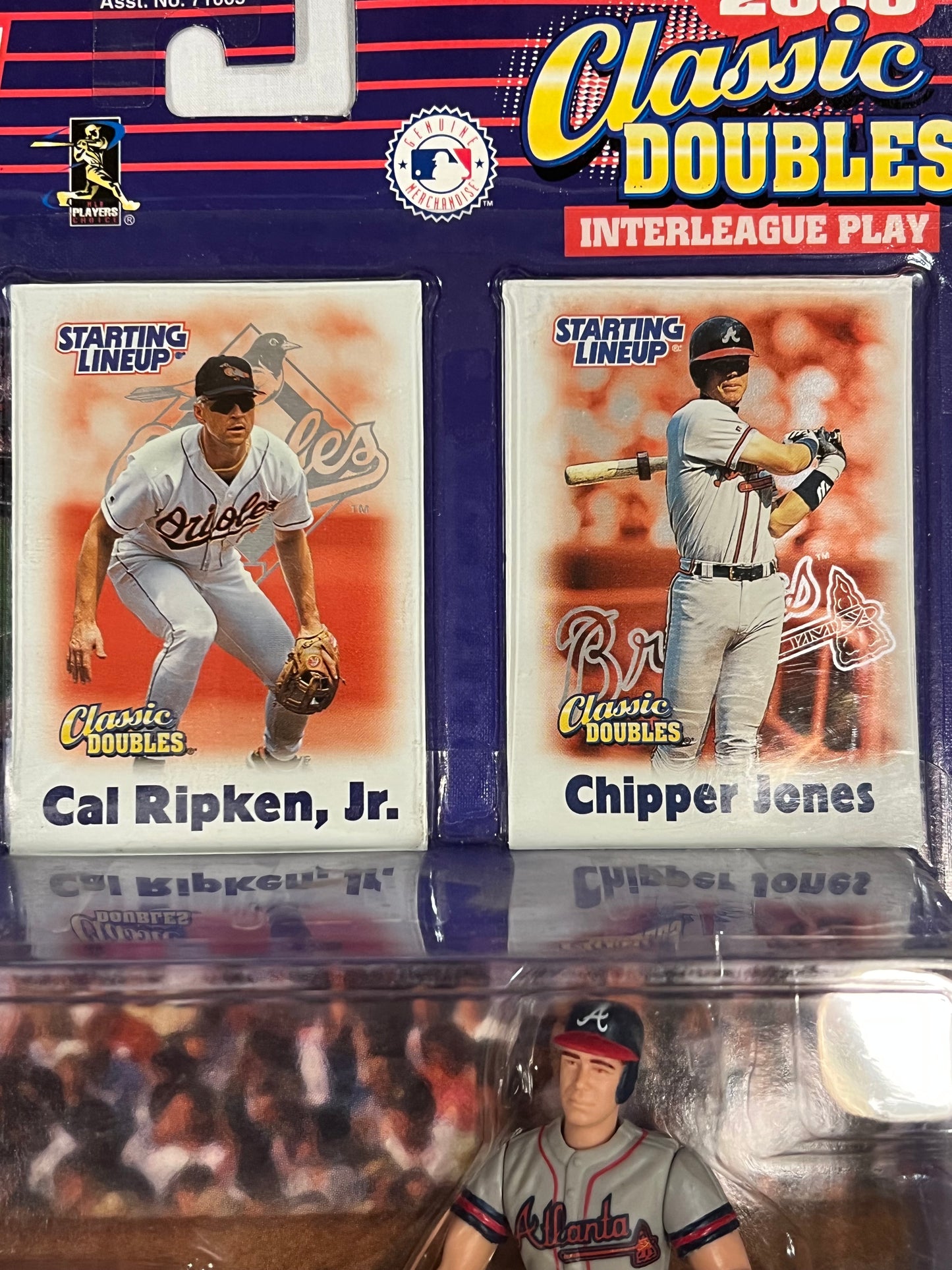 Cal Ripken Jr. & Chipper Jones Duo Starting Lineup w/ Cards