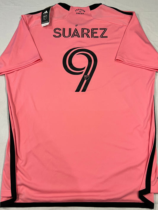Luis Suarez Inter Miami Official Pink Mens XL Jersey