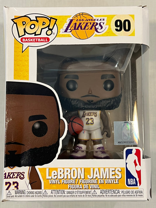 Lebron James White Jersey
