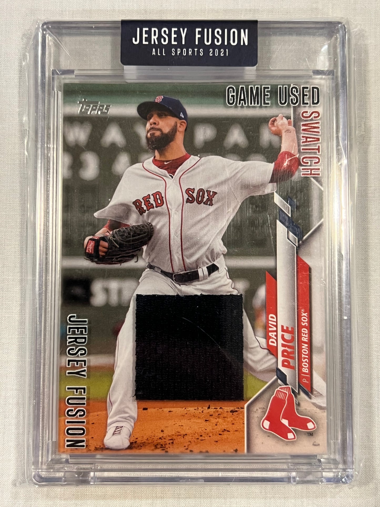 David Price Topps Jersey Fusion