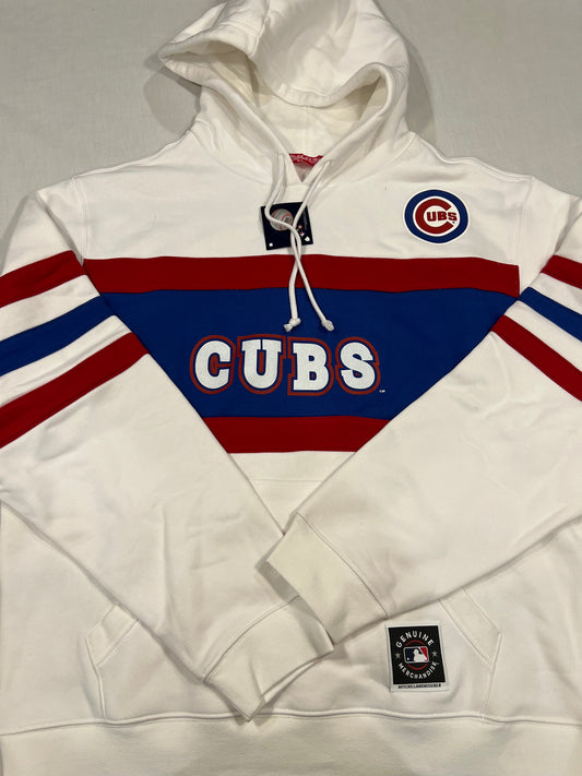 Chicago Cubs Womens Large Mitchell & Ness Hoodie