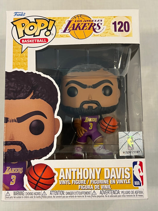 Anthony Davis Purple Lakers Jersey