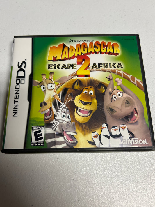 Madagascar Escape 2 Africa Nintendo DS