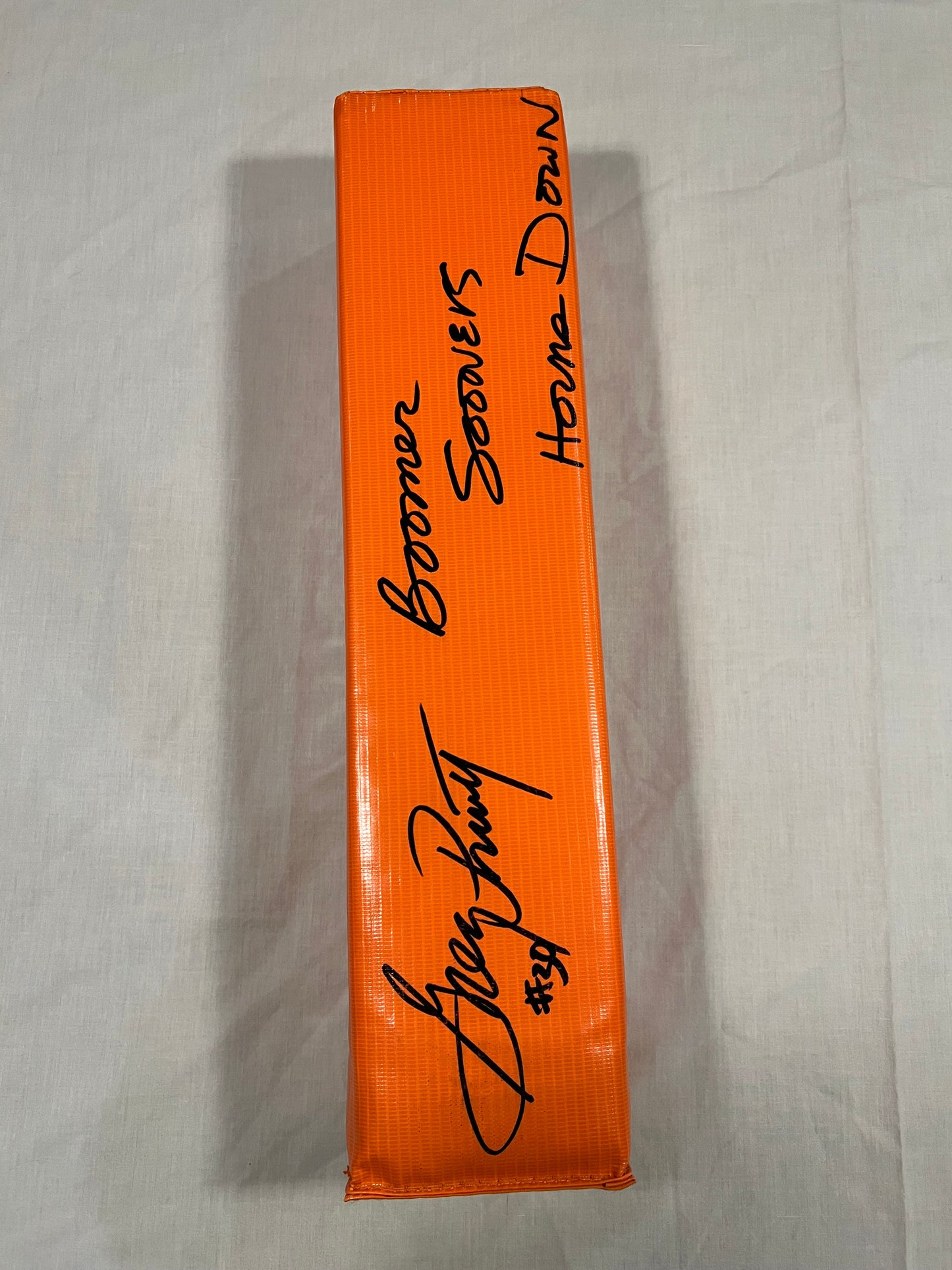 Greg Pruitt Signed Pylon