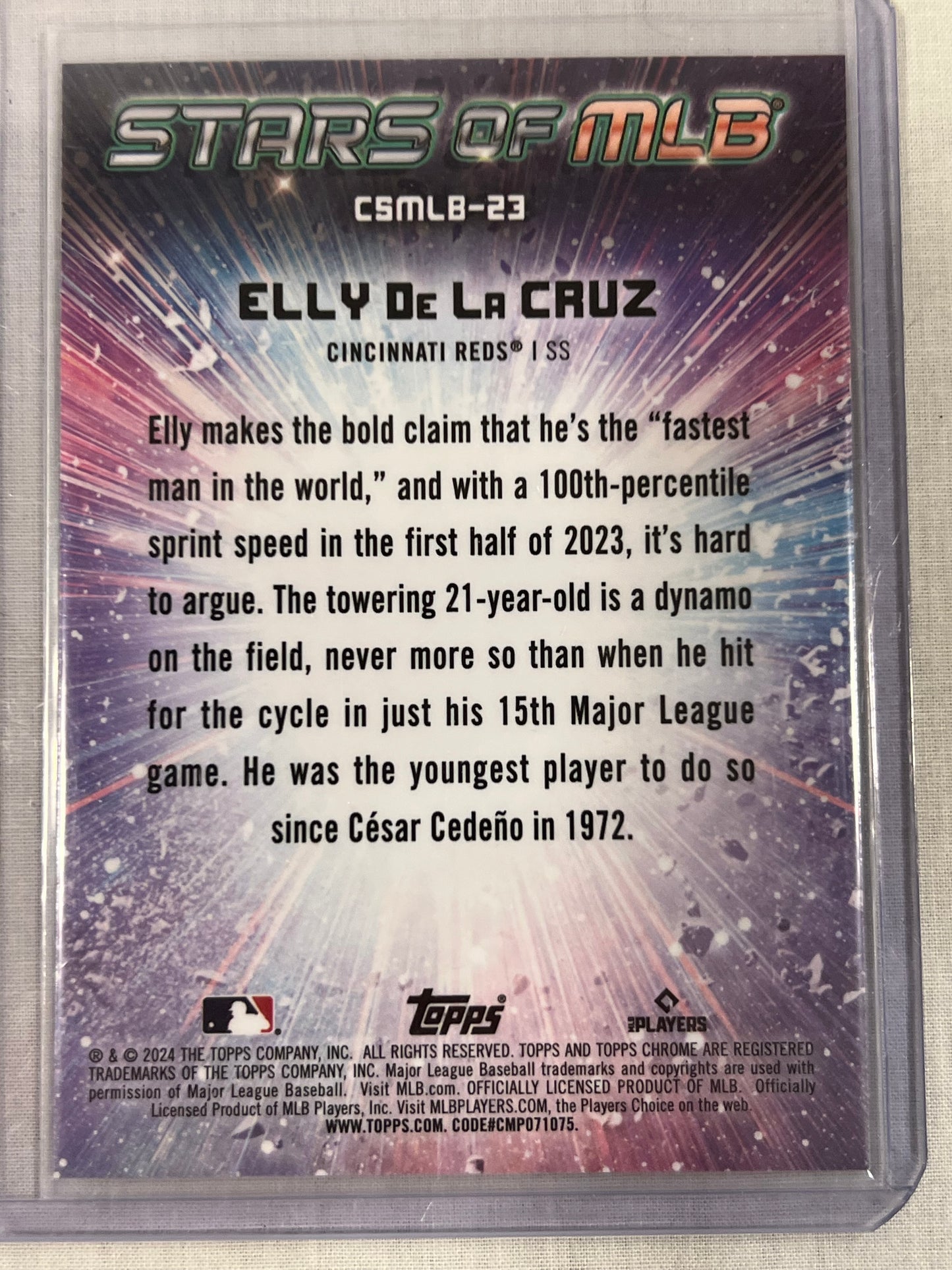 Elly De La Cruz Stars of the MLB Rookie