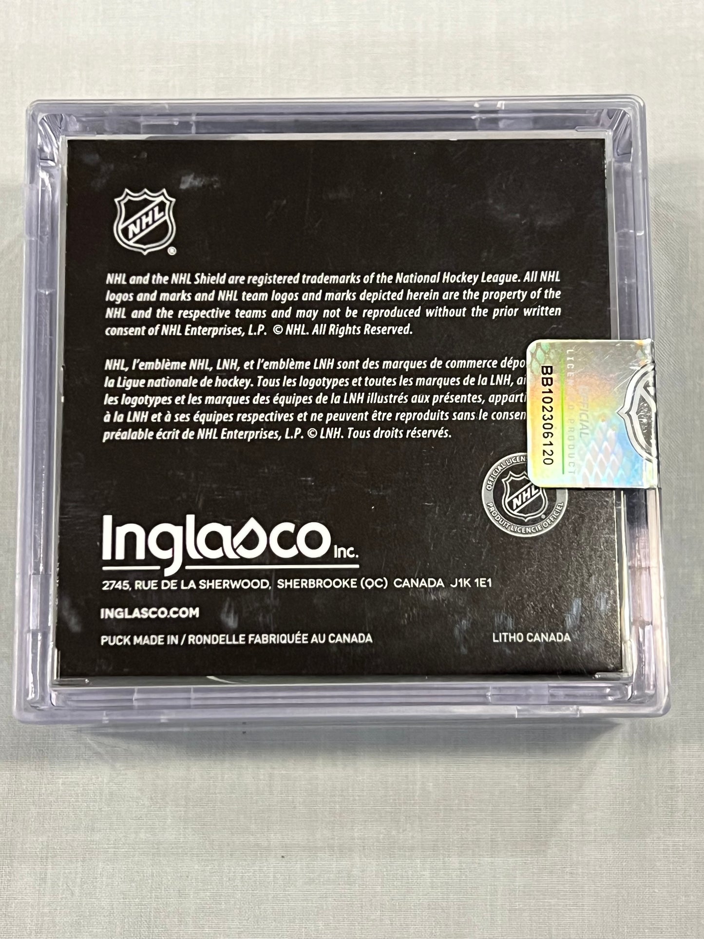 LA Kings Official Game Used Puck