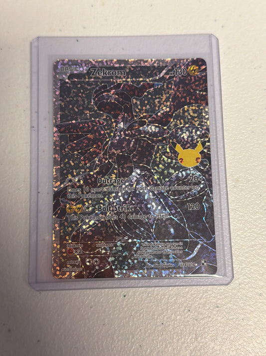 Zekrom Holo Celebrations LP