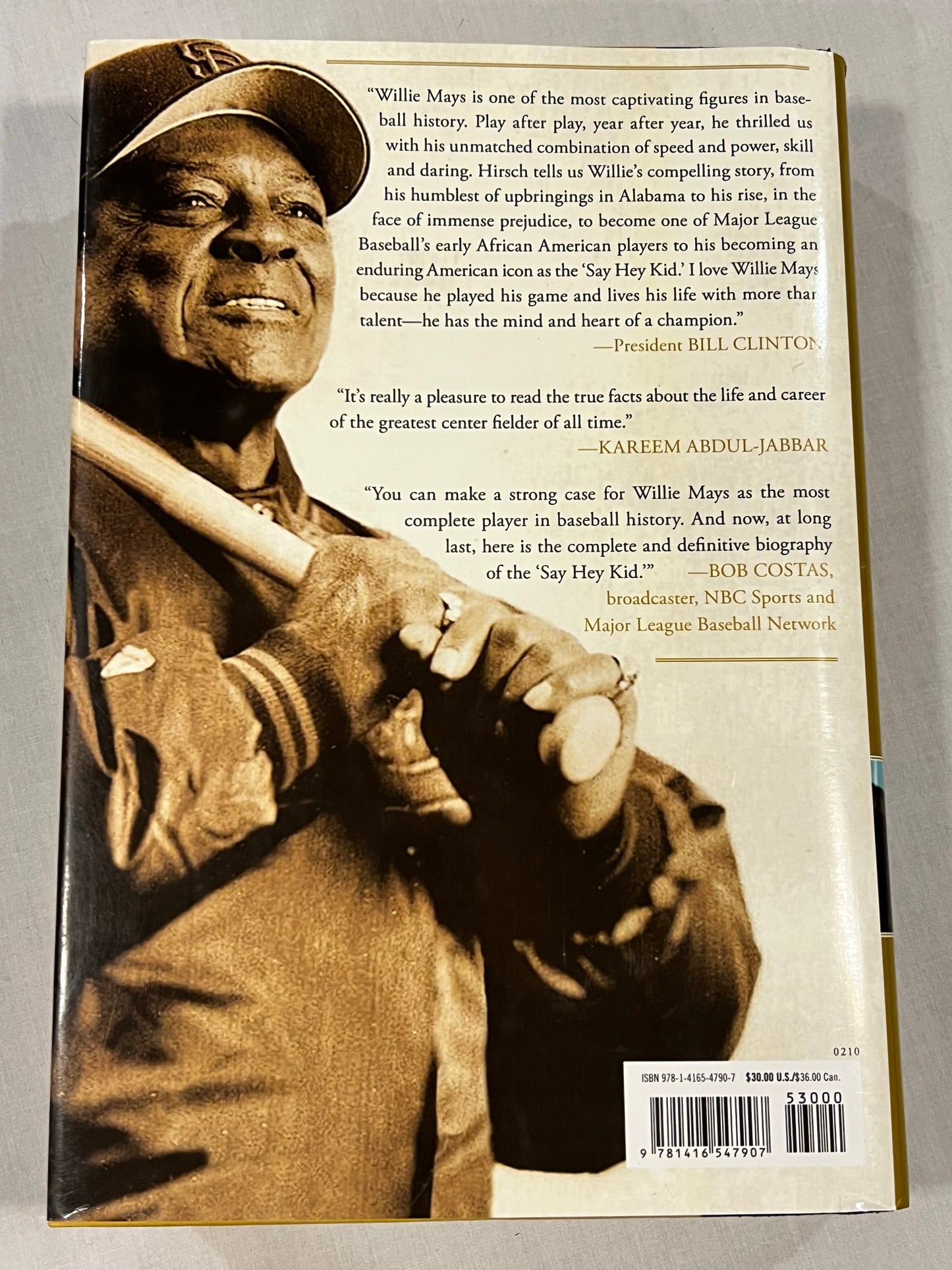 Willie Mays The Life, The Legend Hardcover