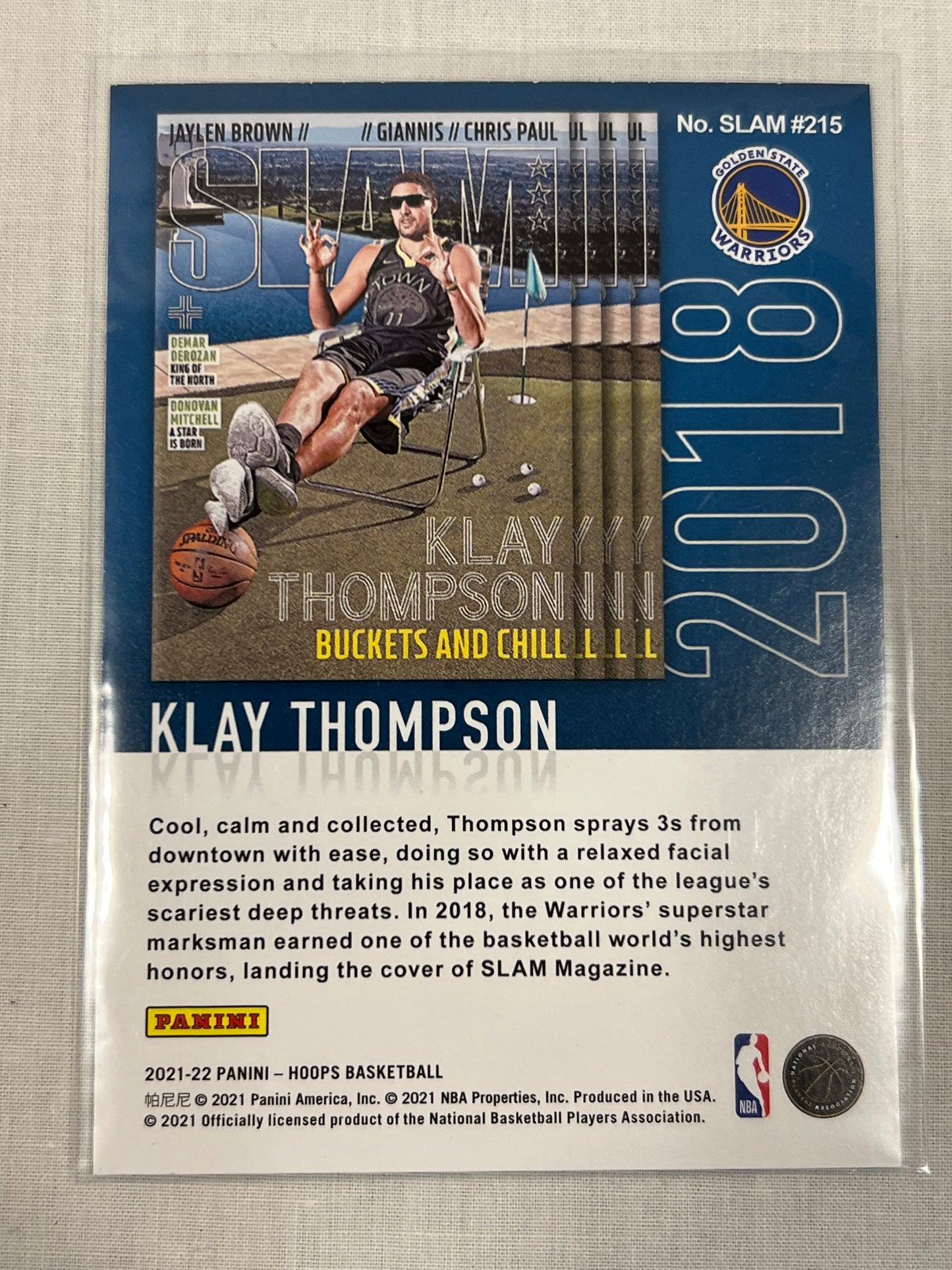 Klay Thompson Slam