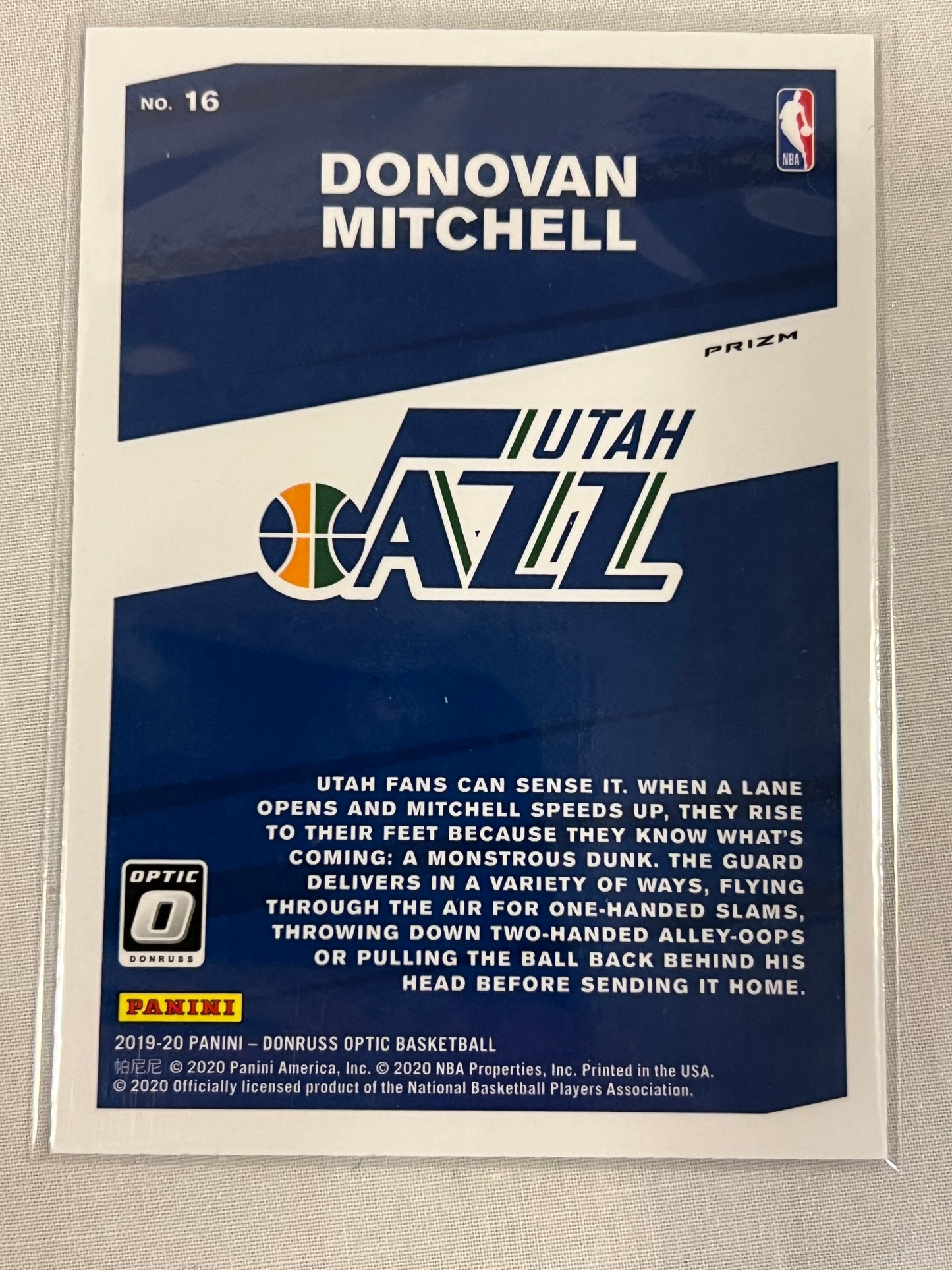 Donovan Mitchell Optic Red My House