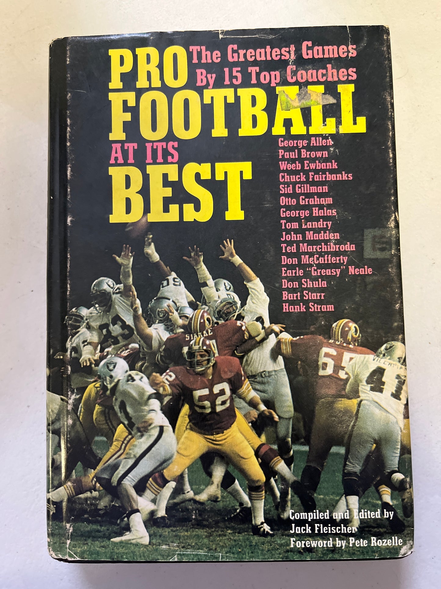 Pro Football at its Best Hardcover