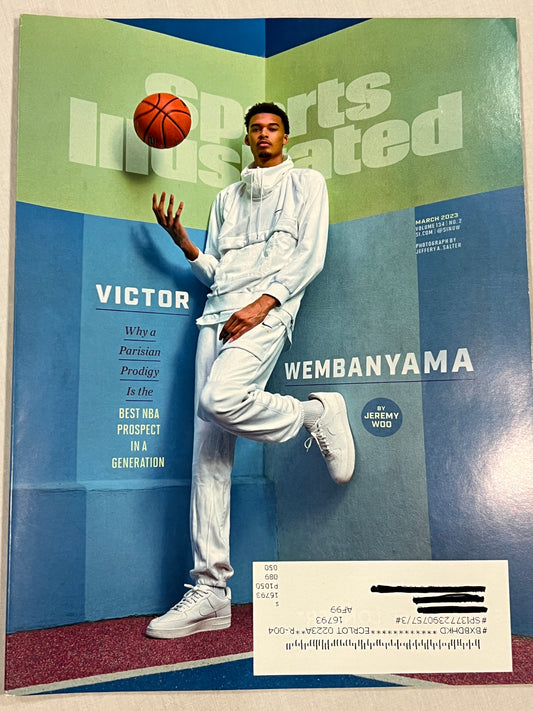 Victor Wembanyama 2023 San Antonio's Spurs Best. Rookie Issue!