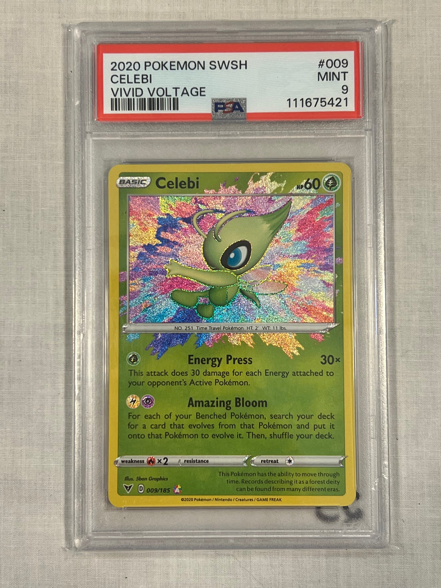 Celebi PSA 9