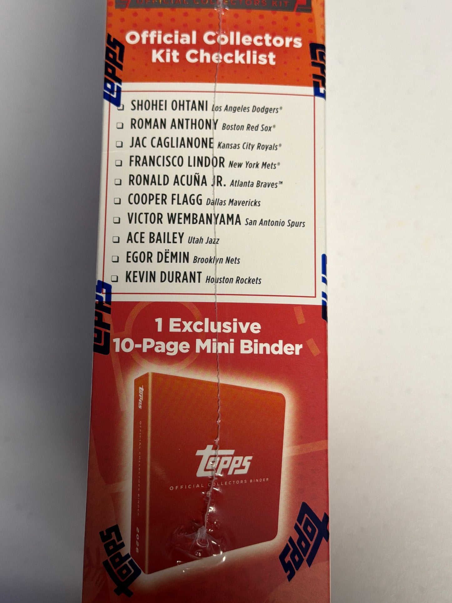 Topps Official Collector Kit