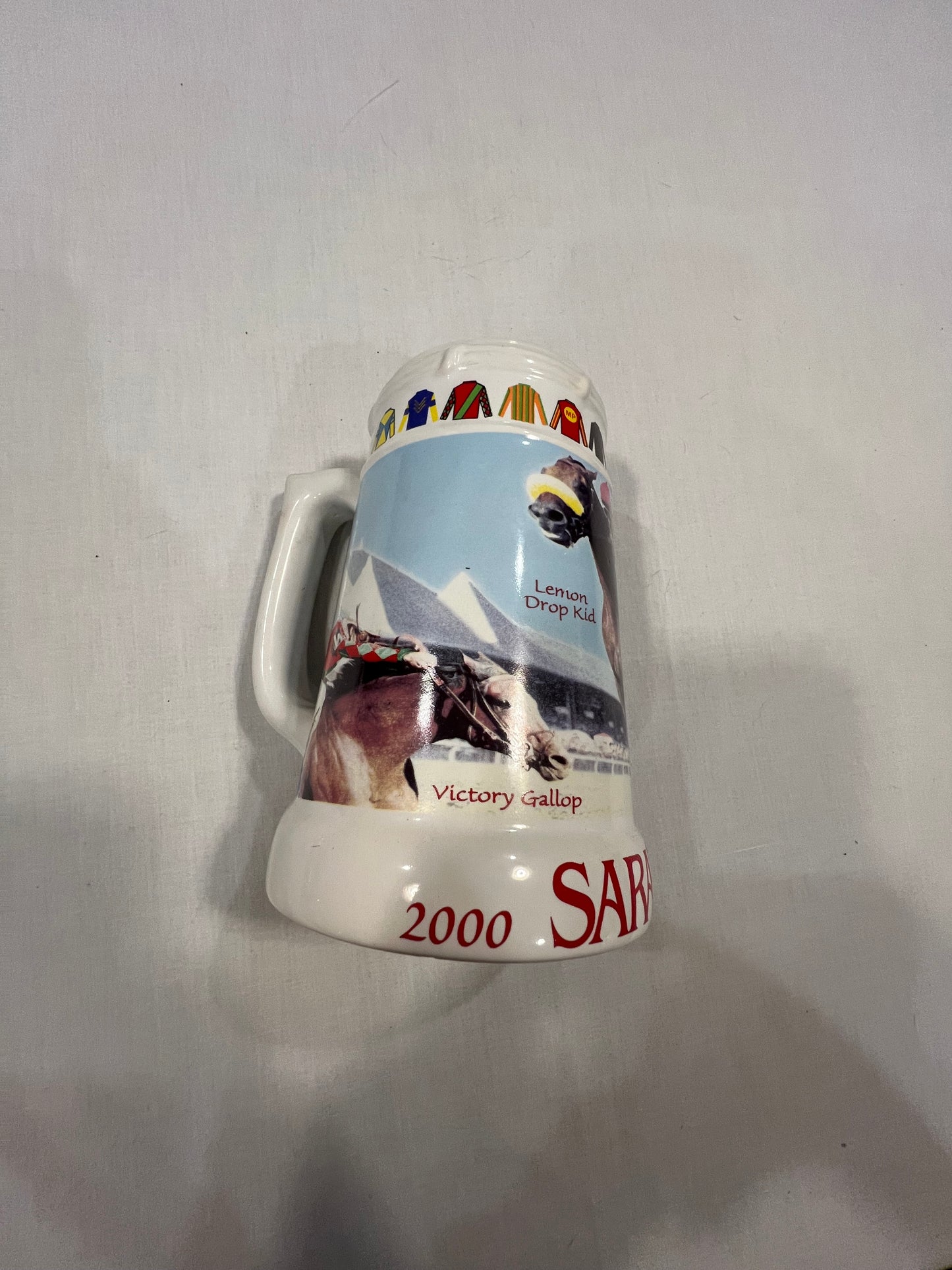 Saratoga 1999 Racetrack Stein