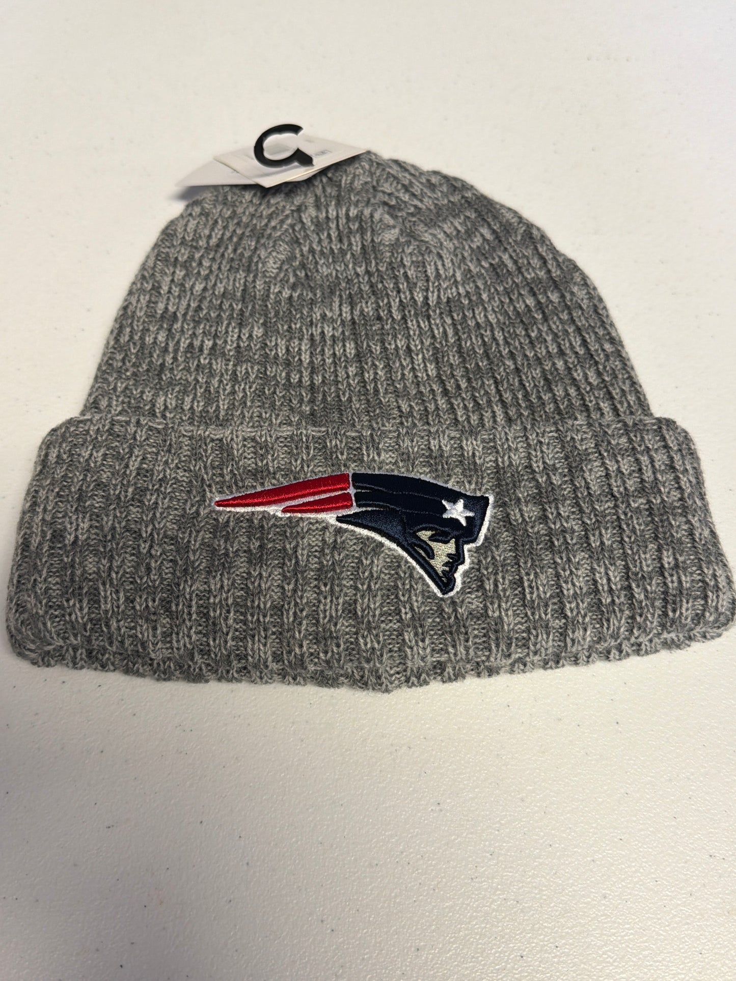 New England Patriots Grey Winter Hat