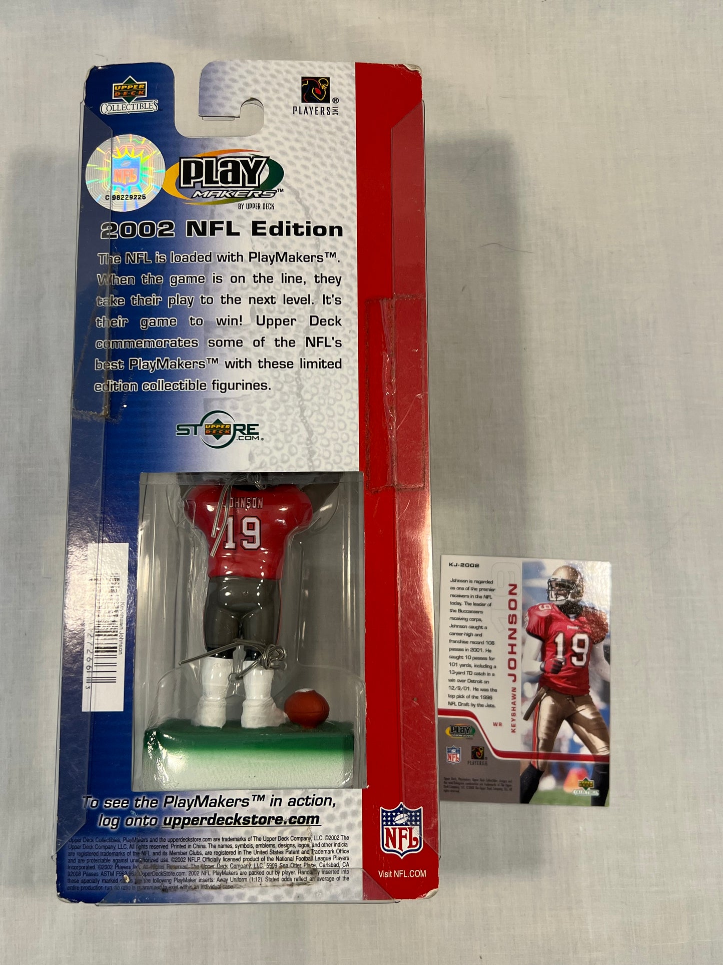 Keyshawn Johnson Bobblehead w/ Card