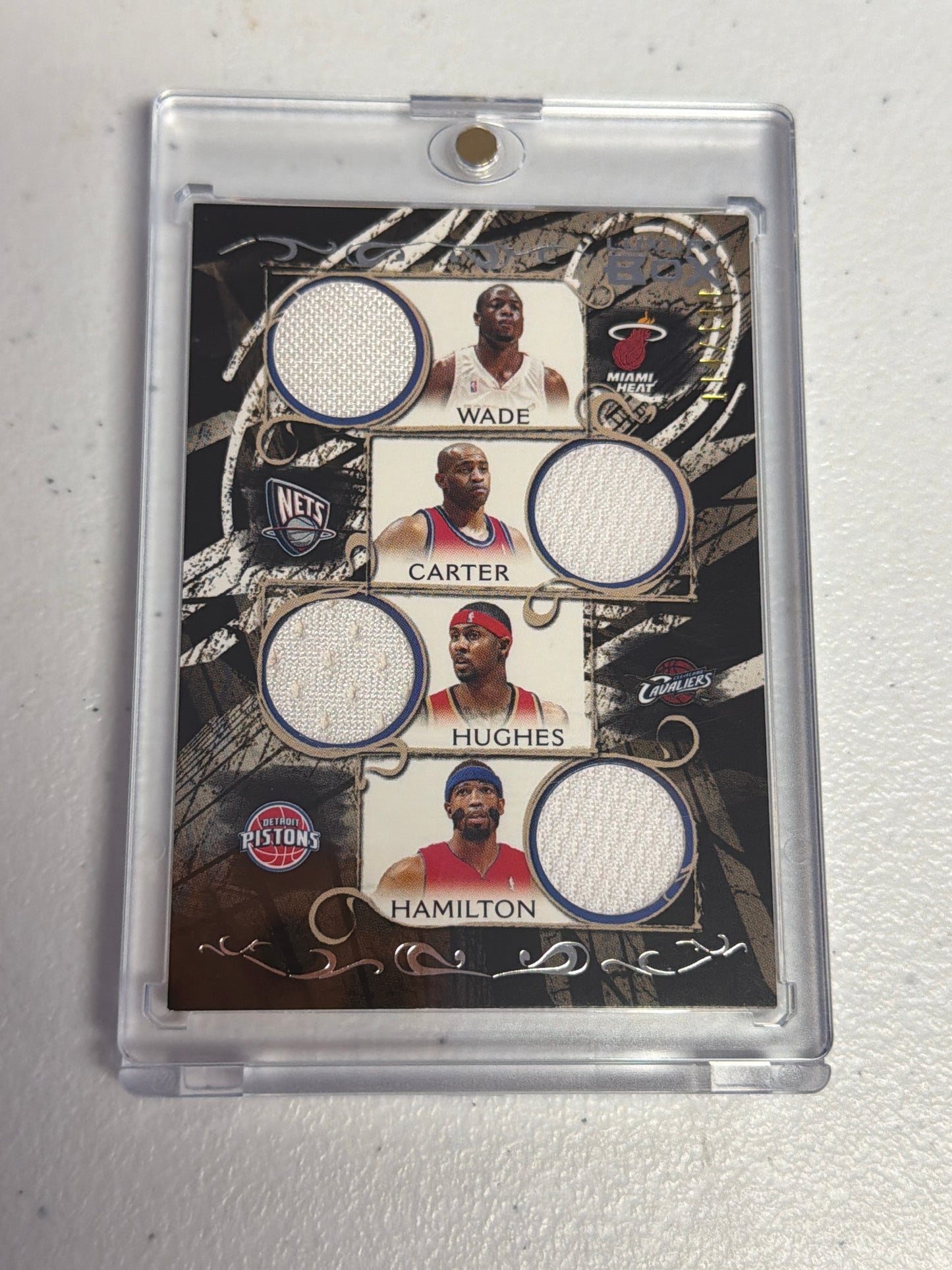 Wade/Carter/Hughes Hamilton Quad Patch /199