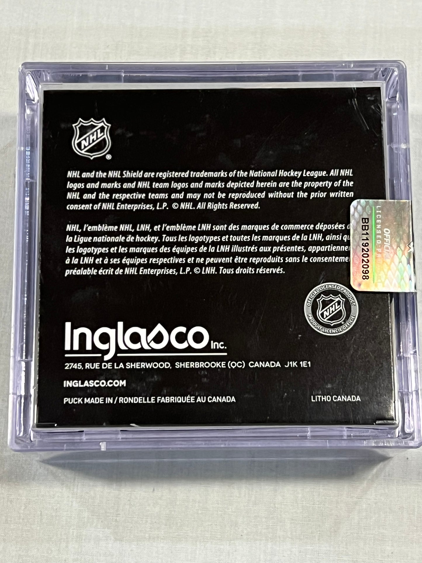 NY Islanders Official Game Used Puck