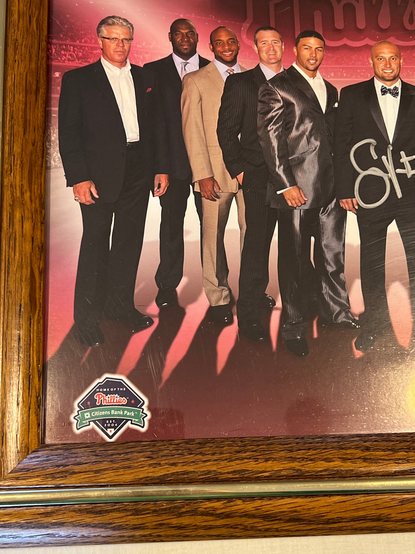 Shane Victorino Signed Phillys Picture